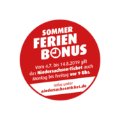 Aktion "Sommerferien-Bonus" des Niedersachsen-Tickets