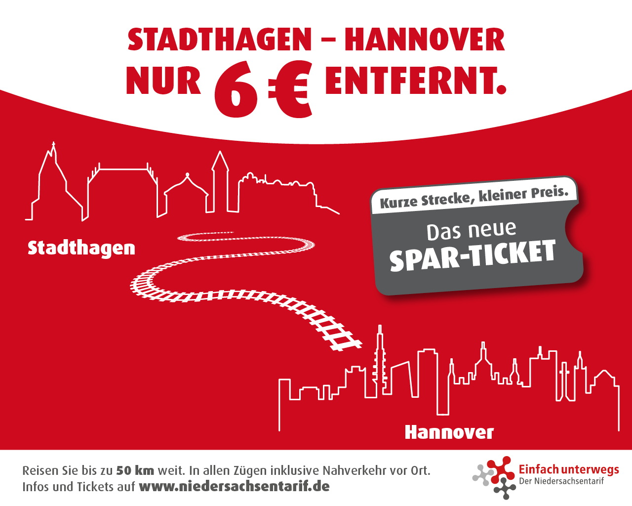 Das neue Spar-Ticket ist da