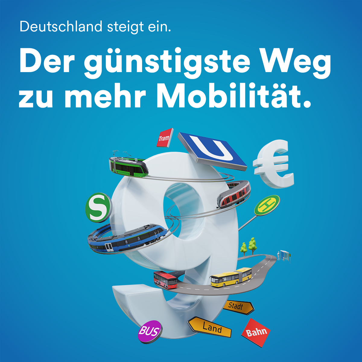 9-Euro-Ticket - Wir sind bereit!