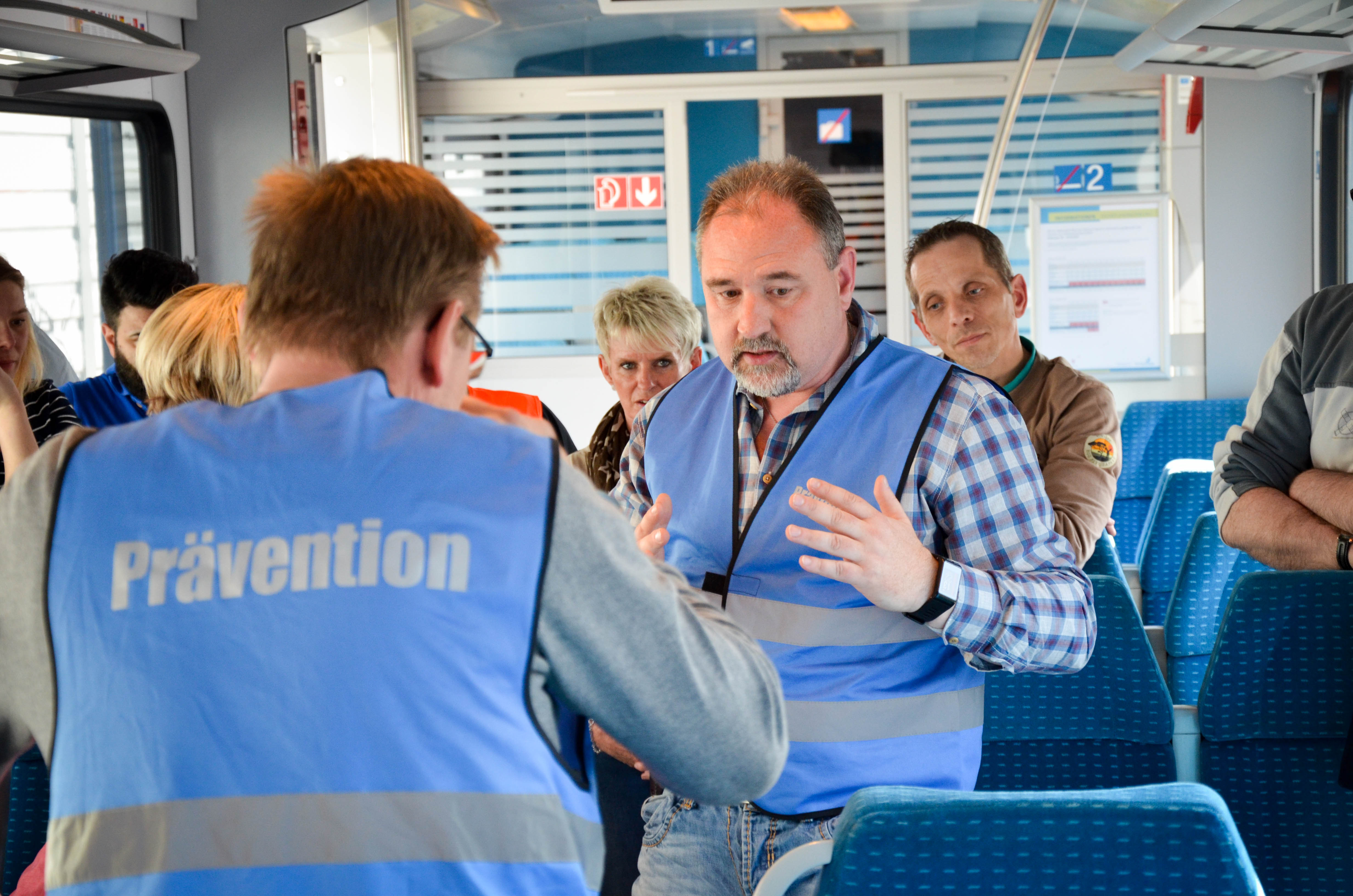 Deeskalationstraining bei der WestfalenBahn